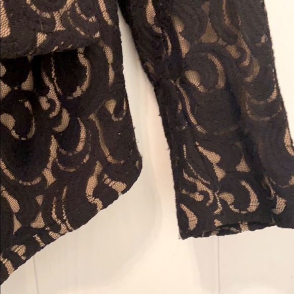 Vivienne Tam Black Lace Cropped Blazer, 4 - Picture 3 of 4